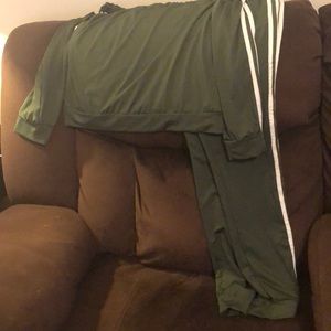 Dark Green Track Suit